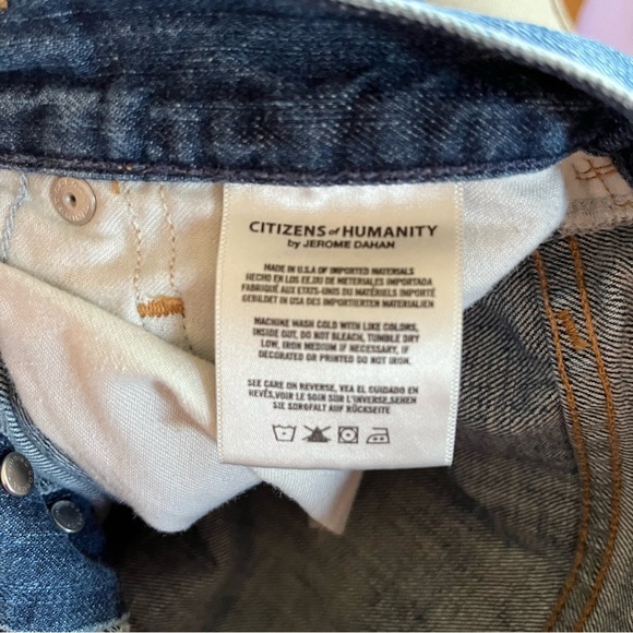 Citizens of Humanity Liya High Rise Classic Fit Crop Jeans Size 29 - Picture 11 of 11
